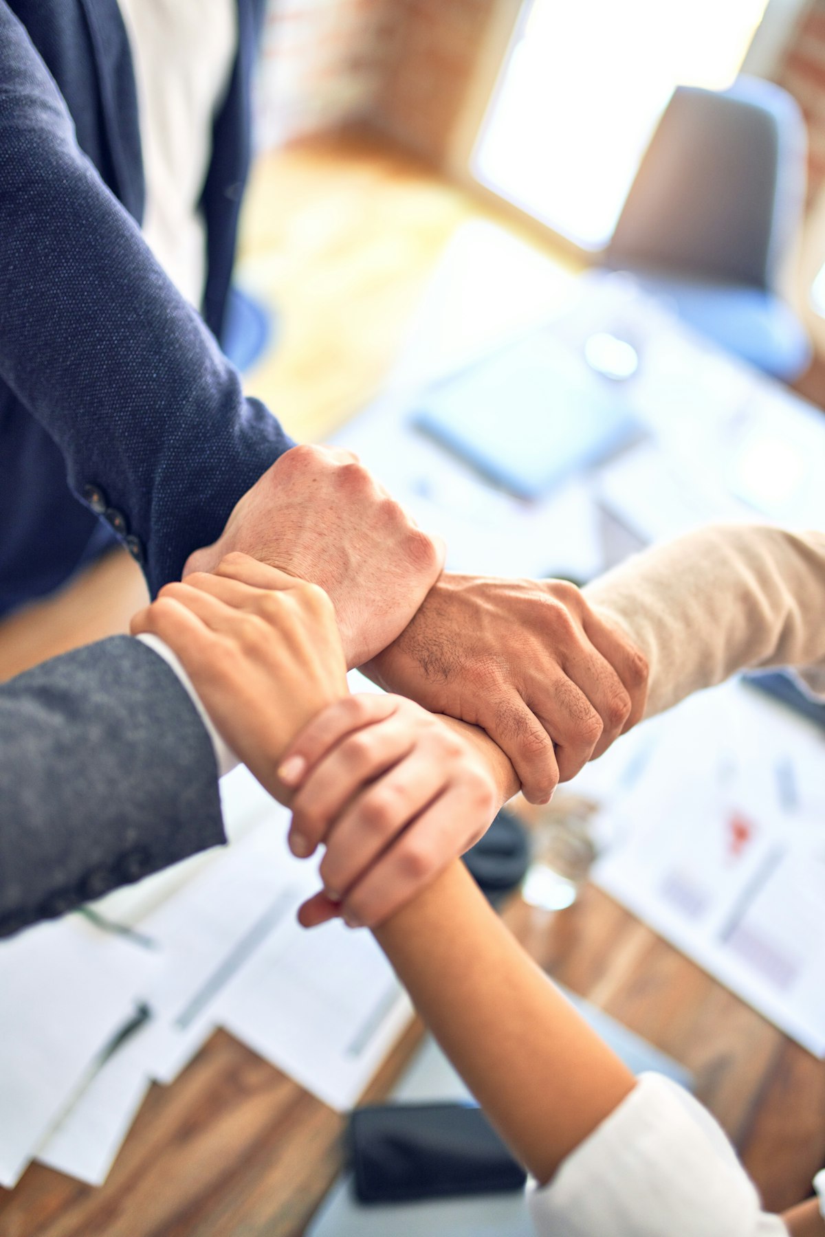 Equipo de consultoría financiera empresarial